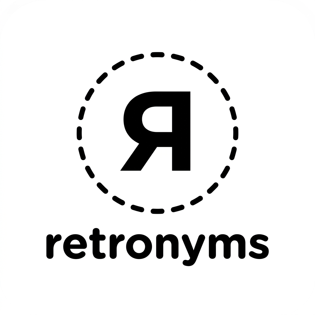 Retronyms